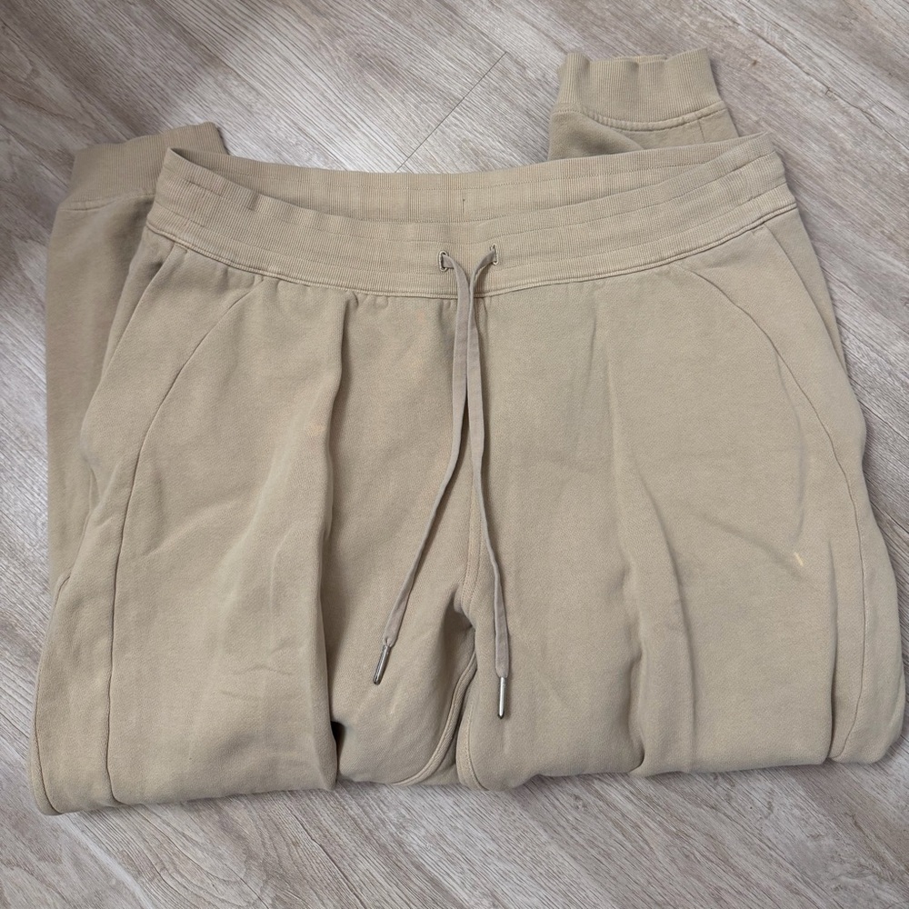 lululemon athletica Tan Track Pants